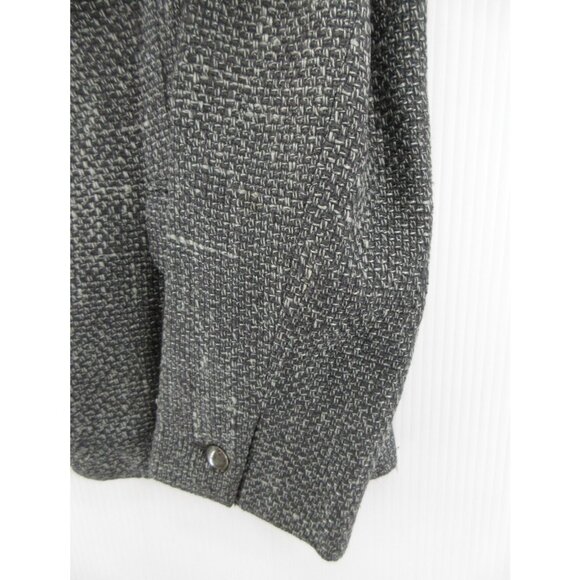 Max Mara Jacket 6 Silk Wool Tweed Blazer Button Up Career Italy * - Picture 3 of 13